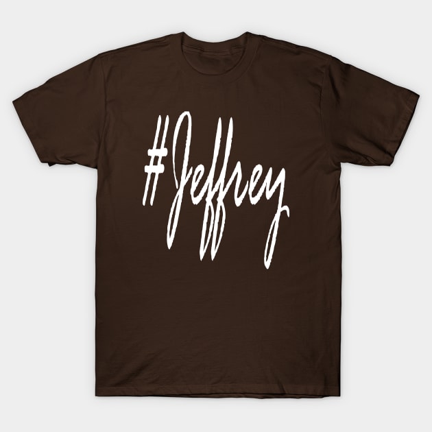 Jeffrey design T-Shirt by halazidan